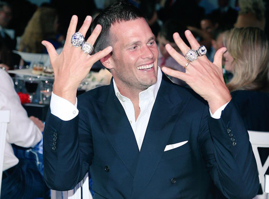 Include LeBron with ya, Brady.