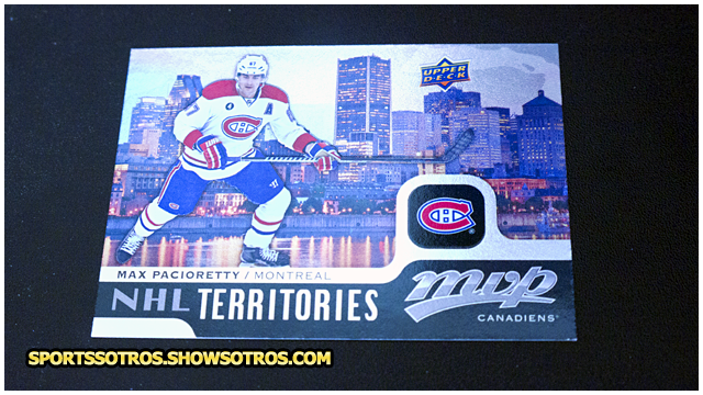 NHL Territories Max Pacioretty